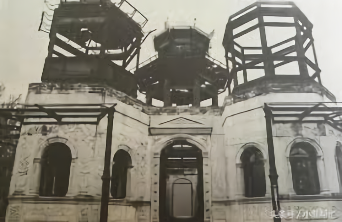 ▲遭祝融摧殘的延禧宮直到1911年都未完工，被稱為故宮「唯一的爛尾樓」。 （圖 / 翻攝自揚子晚報）