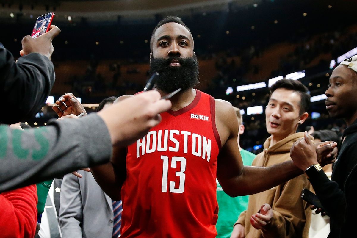 ▲火箭「大鬍子」James Harden（圖／美聯社／達志影像）
