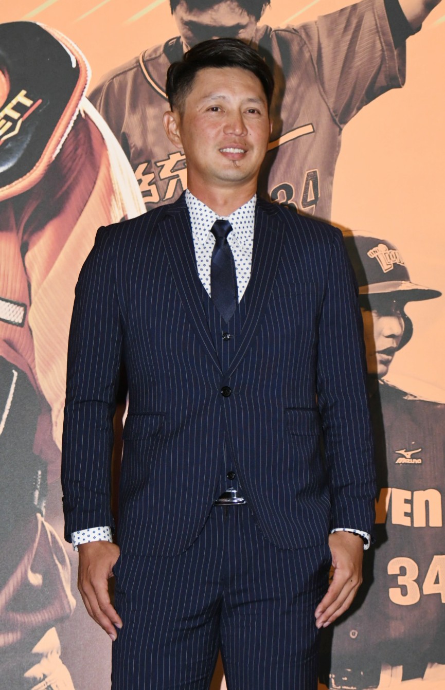 統一獅捕手高志綱。（圖／林調遜攝）