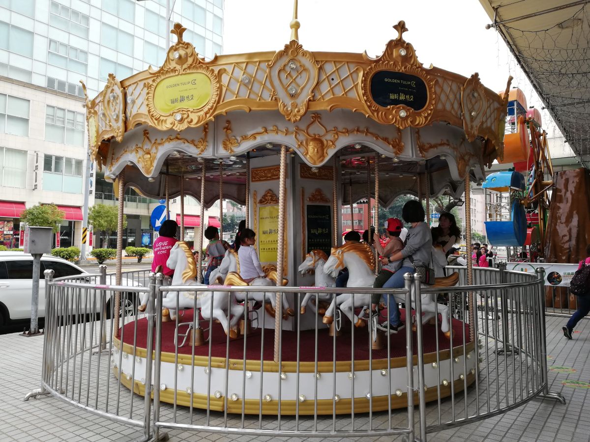 ▲就在嘉義巿區的夢幻樂園，慢飛天使受邀歡樂體驗。（圖/記者邱嘉琪攝，2019.03.05）