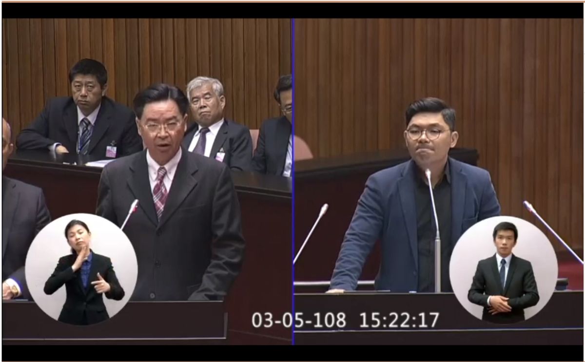 對於異國同婚部分仍未納入法規，外交部長吳昭燮5日表示，這個部分外交部已注意到，也已著手研議相關配套方案。（圖／翻自立法院網站）