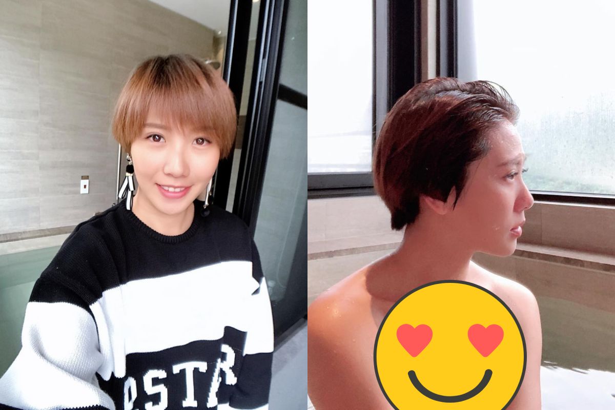 ▲大牙性感大解放。（圖 / 翻攝臉書）
