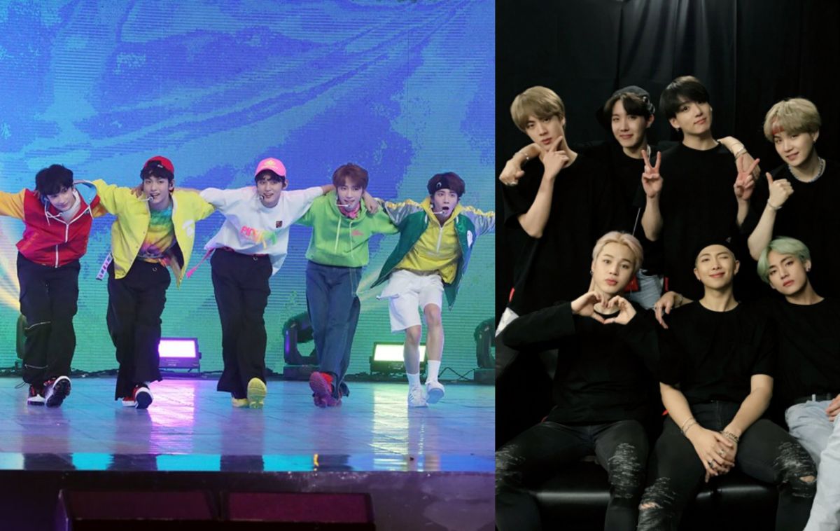 ▲BTS曾對師弟TXT強調團隊的重要性，以及要做足準備在上台。（圖／TXT臉書、BTS Twitter）