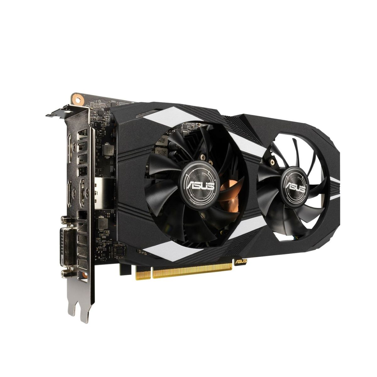 ▲ASUS Dual GeForce GTX 1660 Ti搭載雙風扇並經過IP5X防塵認證，能持續提供絕佳散熱效能。（圖／華碩提供）