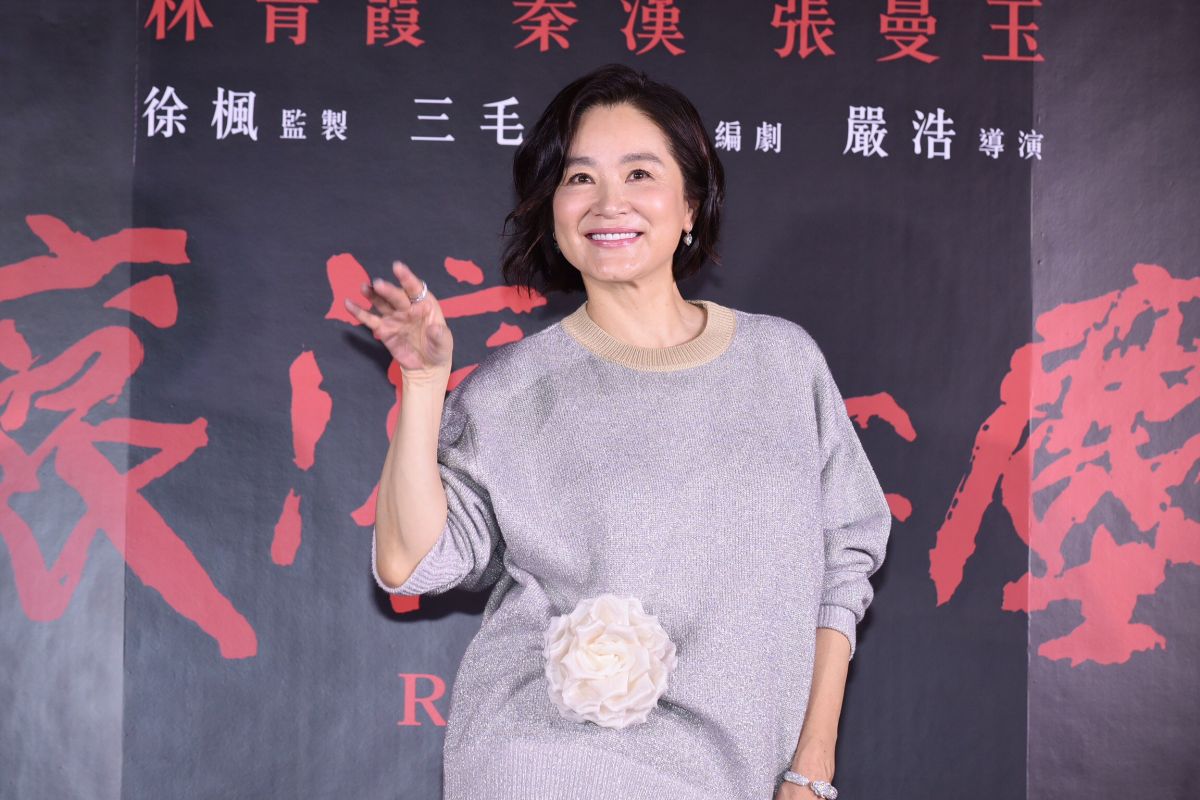 ▲林青霞風采不減當年。（圖／記者林柏年攝）
