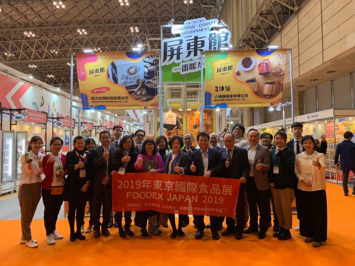 幫農特產品拼通路　屏東組團參加東京國際食品展
