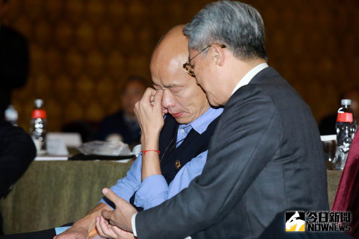 ▲高雄市長韓國瑜（左）受工商協進會邀請來分享高雄如何崛起發大財。（圖／記者葉政勳攝 , 2019.03.06）