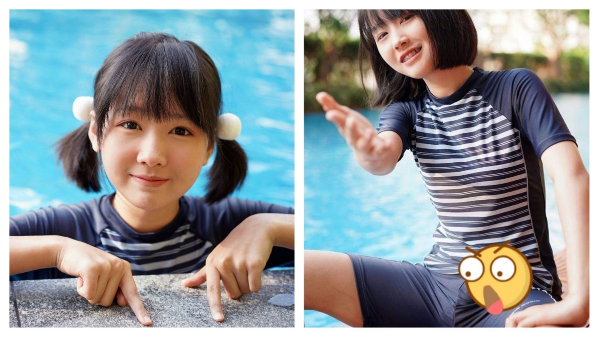 ▲泰國美少女的巨根照在網路瘋傳，網友認為她是男生，本人不得不出面說明。（圖／翻攝自
@MintraDingdong臉書粉專）