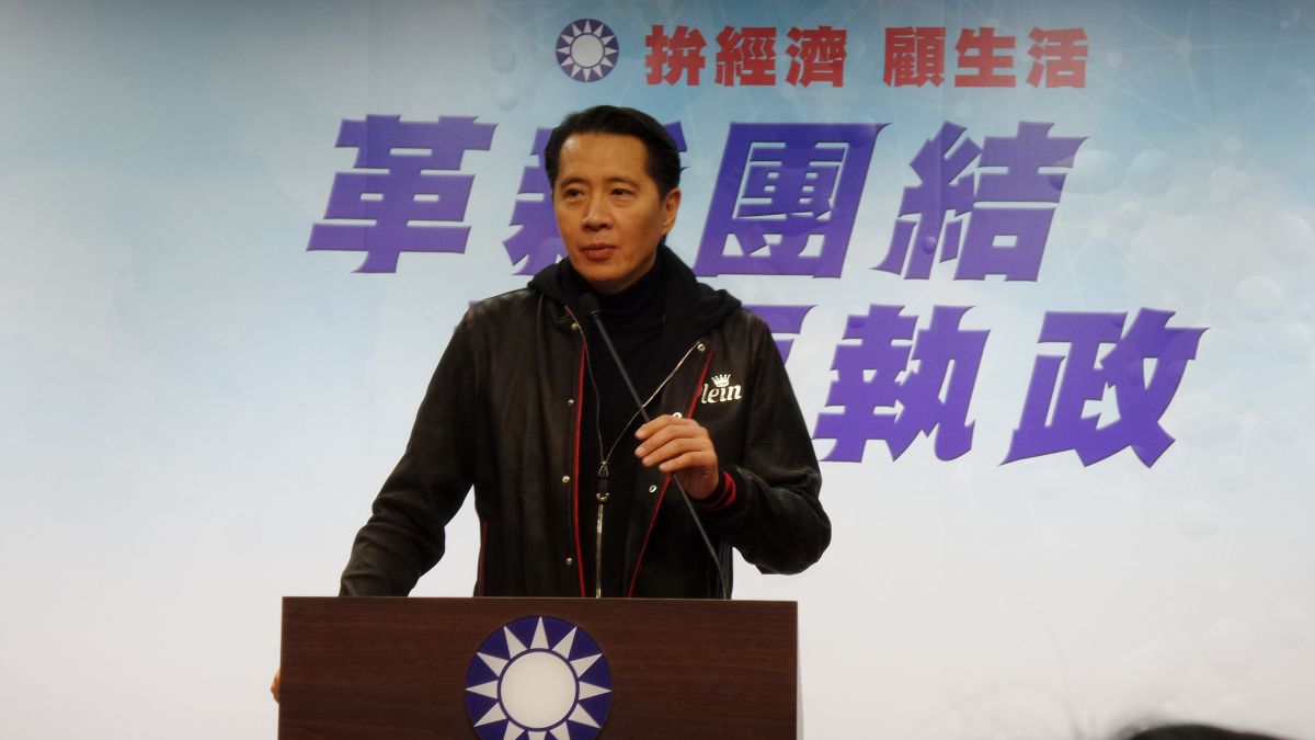 ▲針對是否徵召高雄市長韓國瑜選2020總統，國民黨發言人歐陽龍表示要尊重韓家人意見。（圖／記者呂炯昌攝, 2019.3.6）