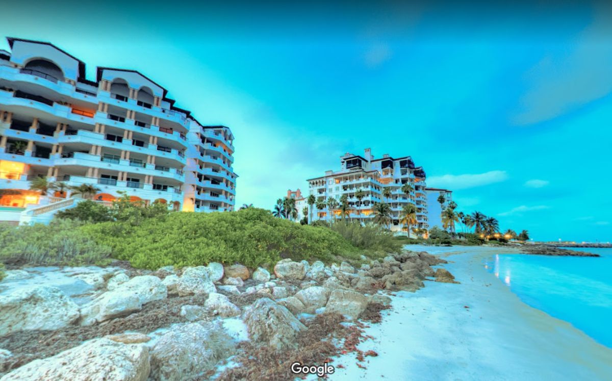 ▲美國佛羅里達州費雪島是全美收入最高的地區。（圖／截自Google地圖）