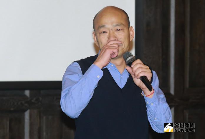 ▲高雄市長韓國瑜受工商協進會邀請來分享高雄如何崛起發大財。(圖/記者葉政勳攝 , 2019.03.06)