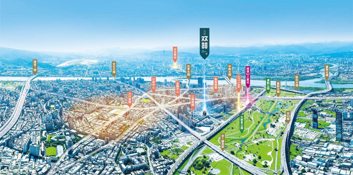 ▲建案坐擁的地段具備市中心與重劃區的雙重優勢。（圖／公關照片）