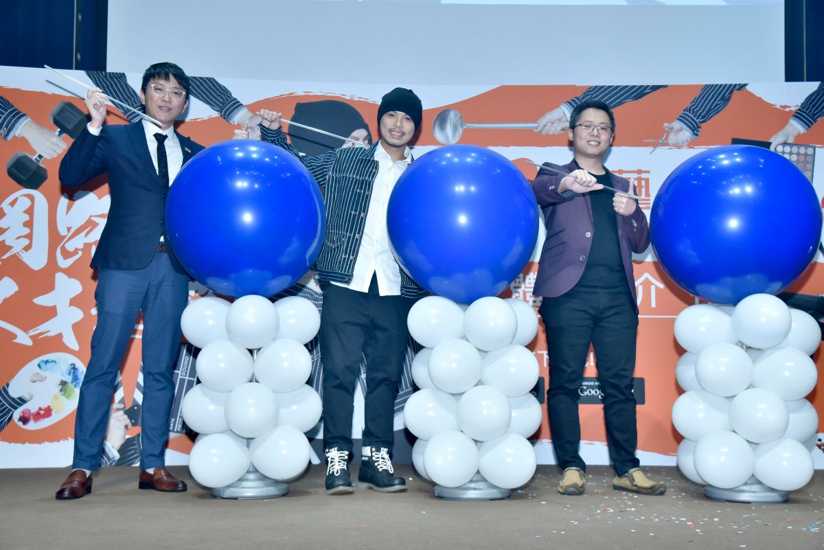 ▲黃明志擔任獵才APP創意總監。（圖／亞洲通文創提供, 2019.03.07）
