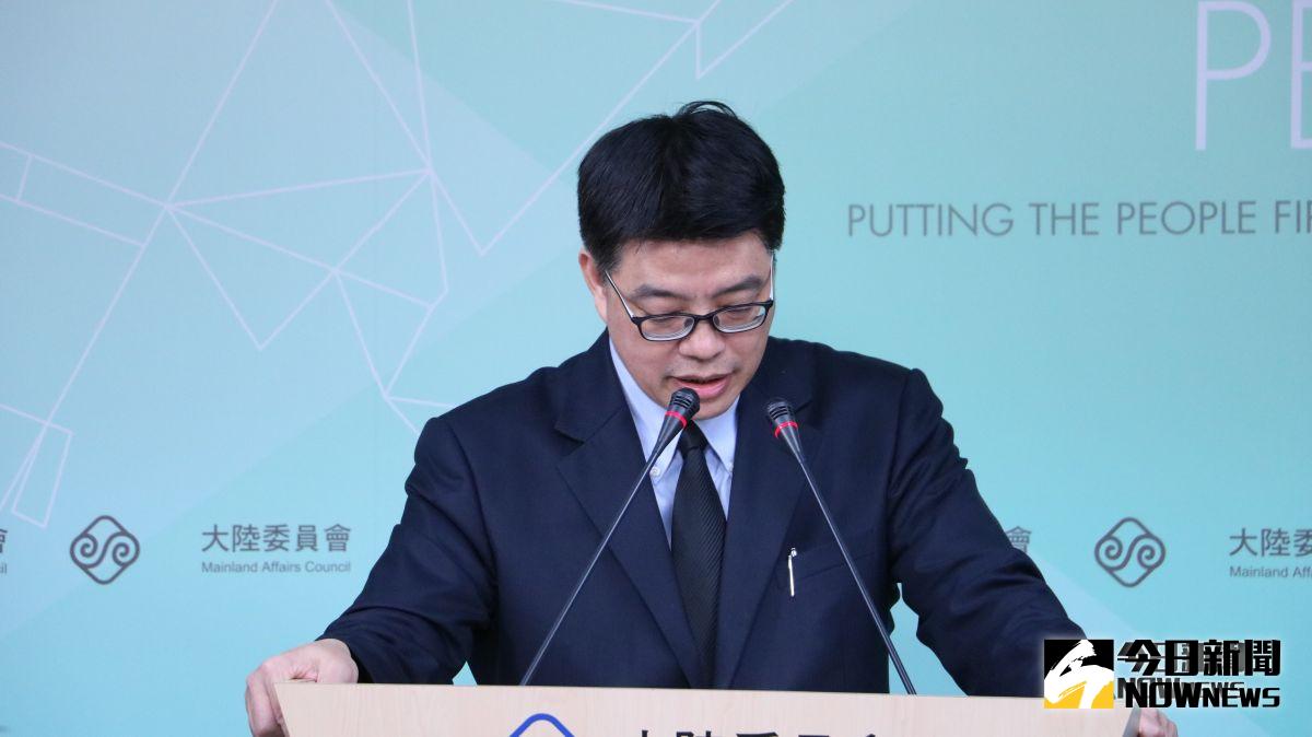 ▲凌友詩高調支持「兩岸統一」，陸委會指其已涉及違反《兩岸人民關係條例》相關規定，恐處新台幣10萬元以上50萬元以下罰鍰。 (圖 / 記者吳文勝攝)