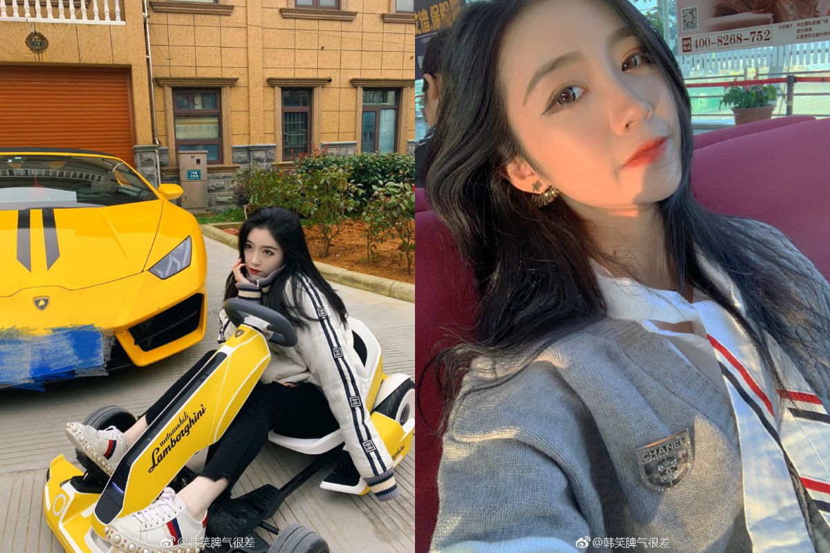 ▲24歲白富美炫富日常　樂收「零用錢466萬」母還送一條街（圖／翻攝自微博, 2019.03.07）