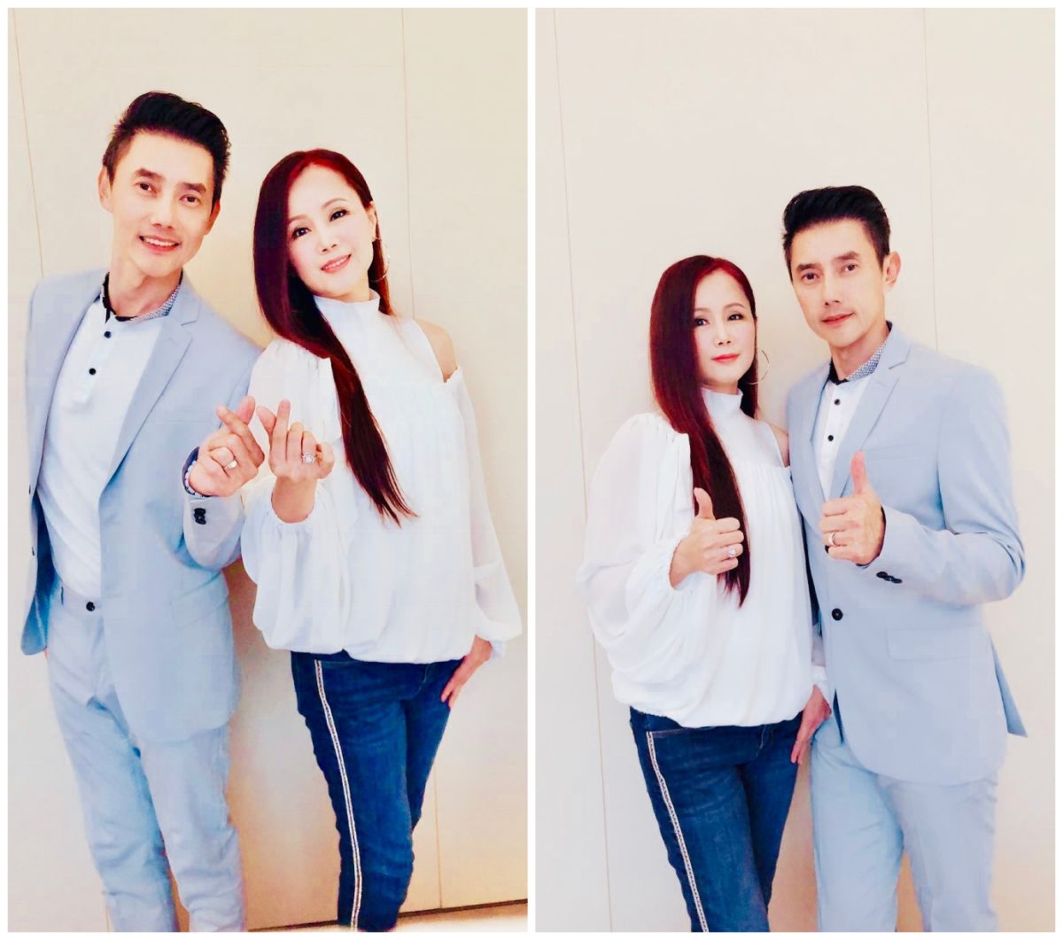 ▲包偉銘合體老婆代言房地產，爽收近7位數代言費。（圖／翰森娛樂提供, 2019.03.08）
