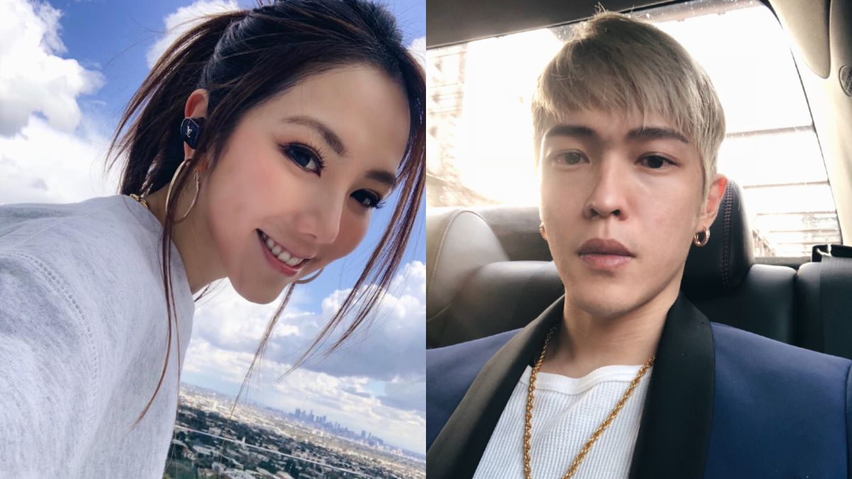 ▲鄧紫棋（左圖）、Mark Ngai感情穩定。（圖／臉書、微博）