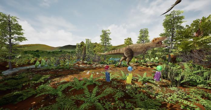 ▲HTC 將攜手 American Museum of Natural History，推出首款雷克斯暴龍 VR 體驗。（圖／HTC提供）