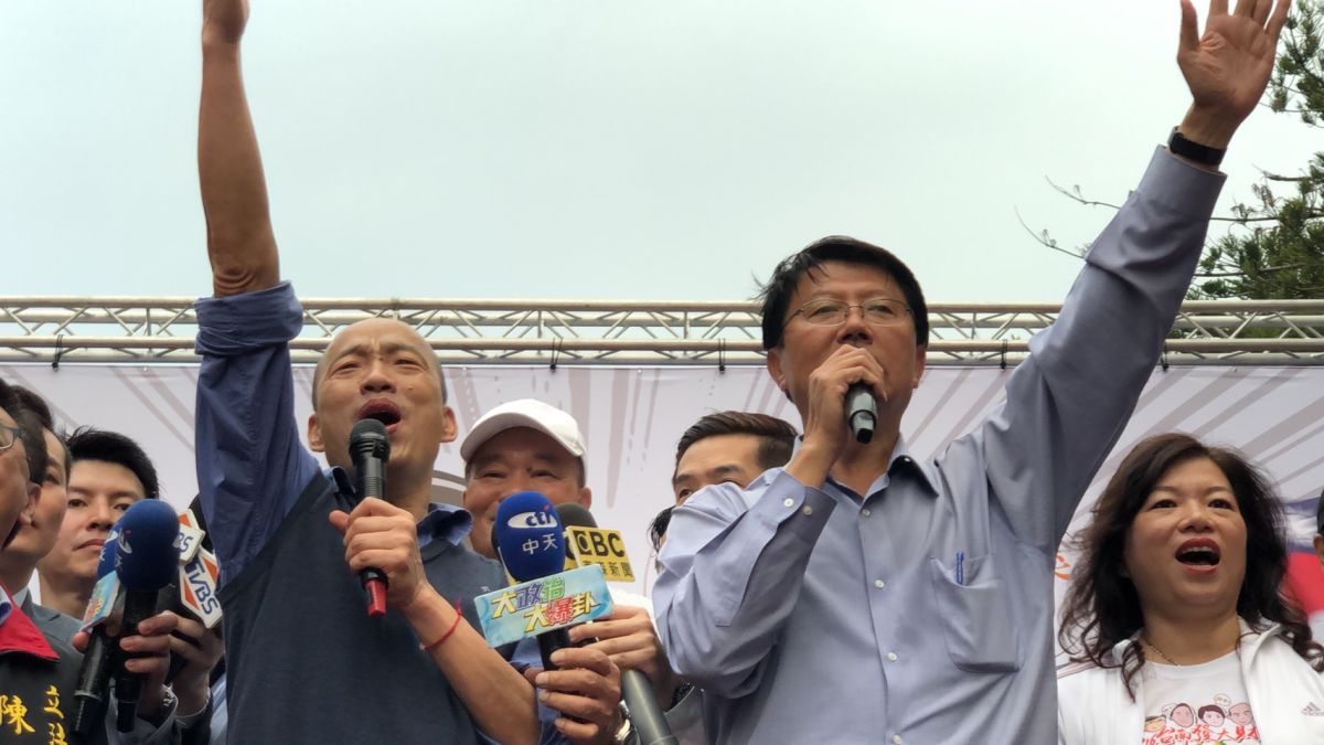 ▲對於這次立委補選結果，國民黨台北市議員游淑慧點出「神奇現象」，表示謝龍介加上韓國瑜的黃金組合，仍然創造了奇蹟。（資料圖片／記者陳聖璋攝，2019.03.09）