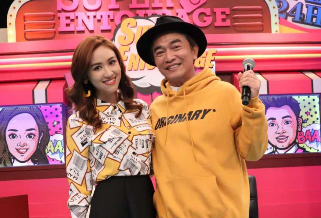 ▲Sandy（左）因為老爸是吳宗憲的關係，曾被同學、老師霸凌。（圖／中天提供）