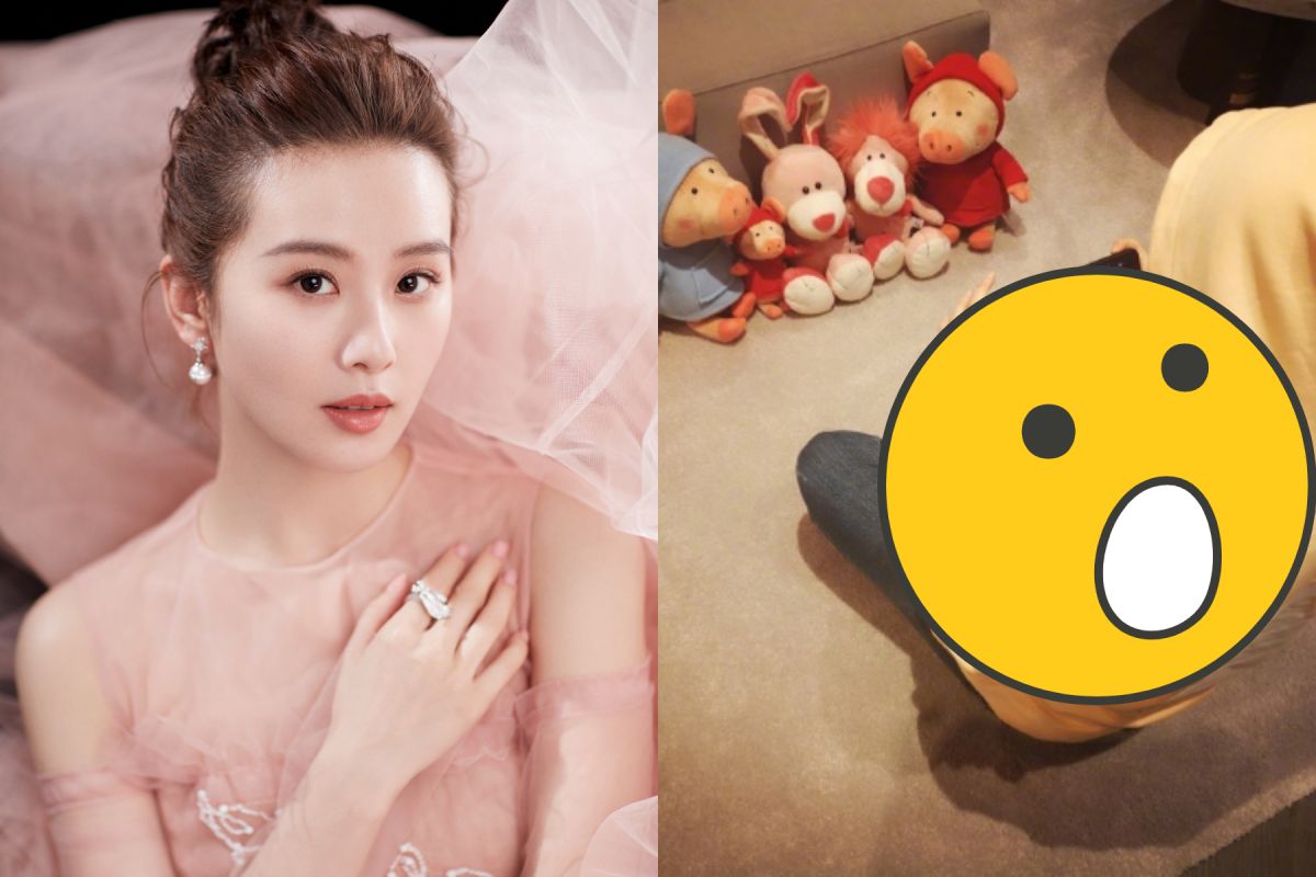 ▲劉詩詩預產期在5月。（圖 / 翻攝微博）
