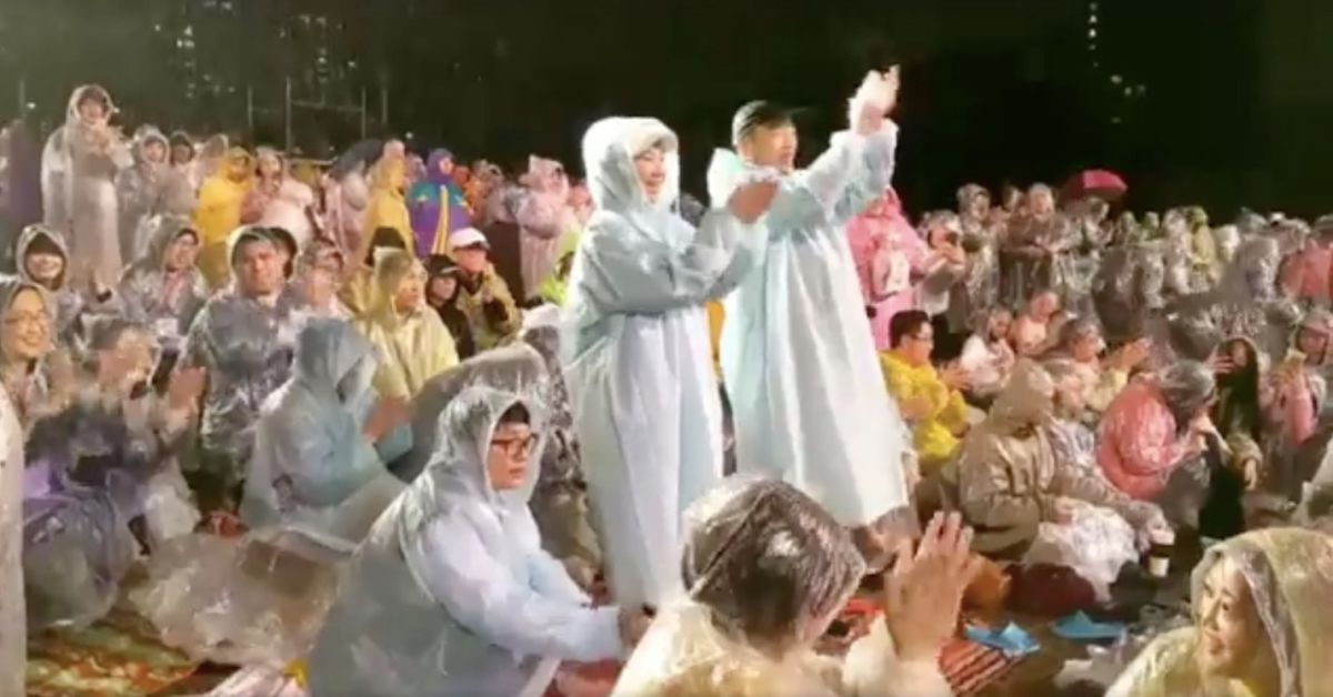 ▲高雄市長韓國瑜出席「高雄春天藝術節」活動，不料卻遭網友痛批他「遲到還作秀」！（圖／翻攝自高雄春天藝術節臉書）