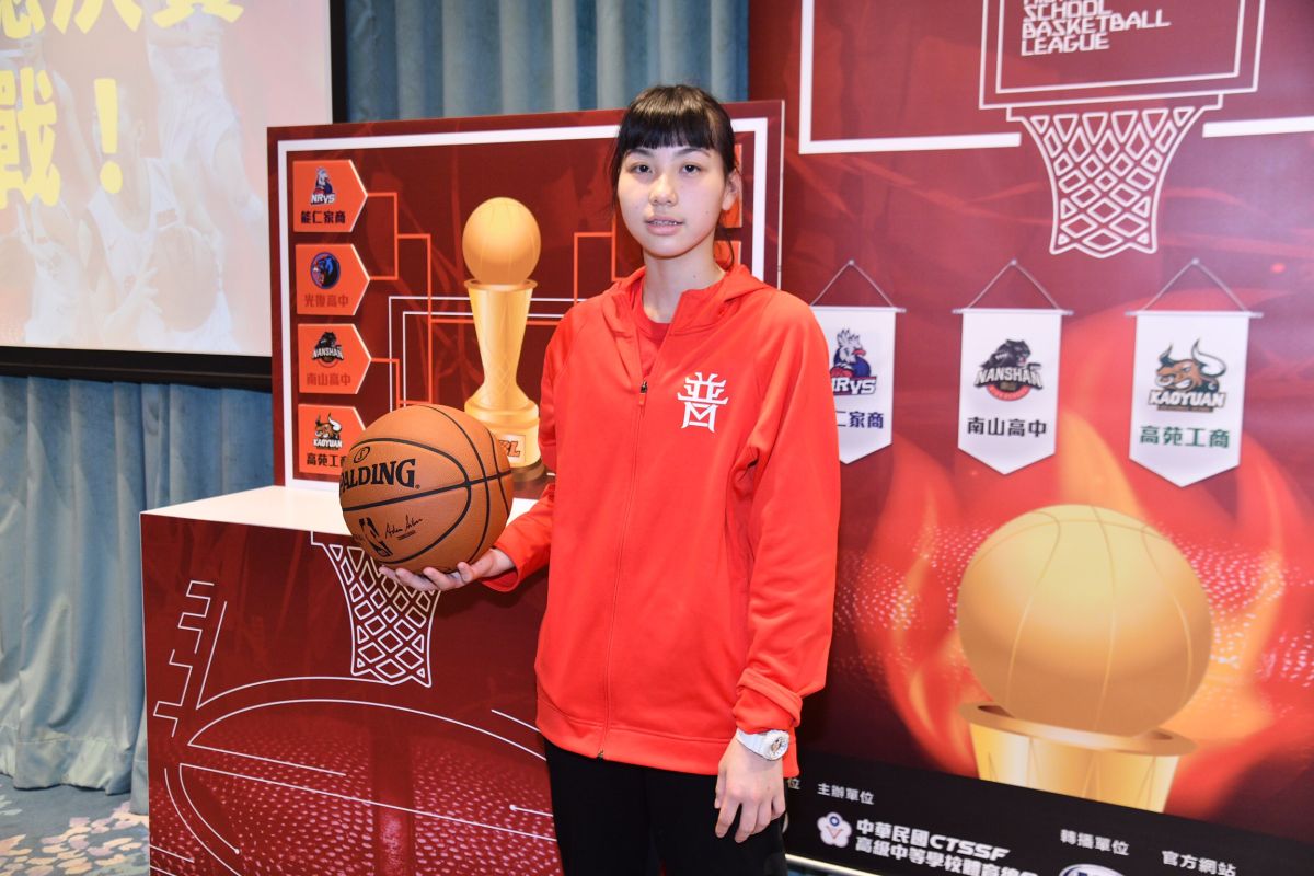 普門高中陳芷英。（圖／林柏年攝影）