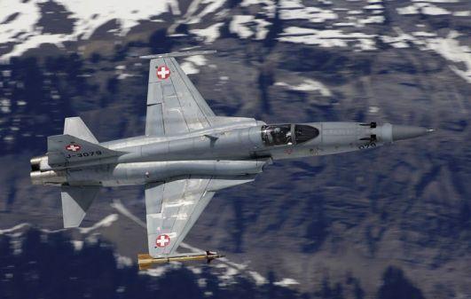▲瑞士空軍F-5E戰機。（圖／瑞士空軍）