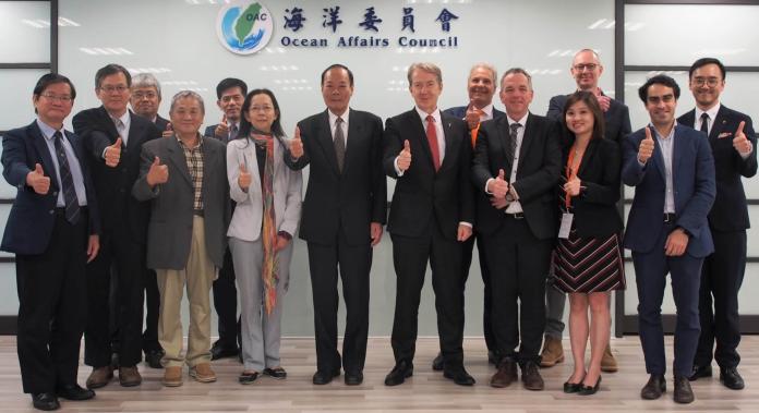 ▲行政院海洋委員會推動台荷海洋國際交流合作，與荷蘭海洋研究及保育專家交換發展經驗。(圖／記者黃守作攝，2019.03.14)