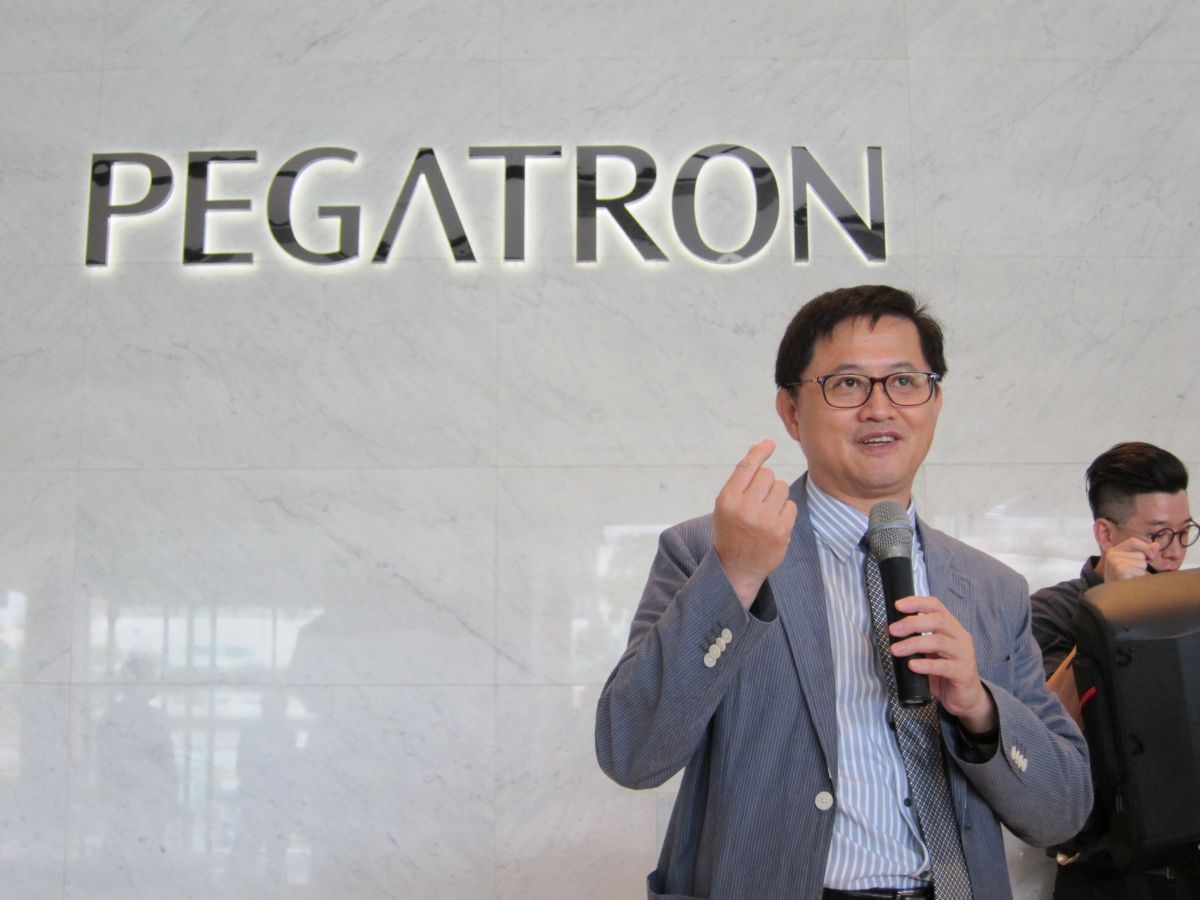 ▲和碩龜山廠傳出多名員工染疫，公司指對公司整體營運及財務狀況無重大影響。圖為董事長童子賢（圖／NOWnews資料照片）