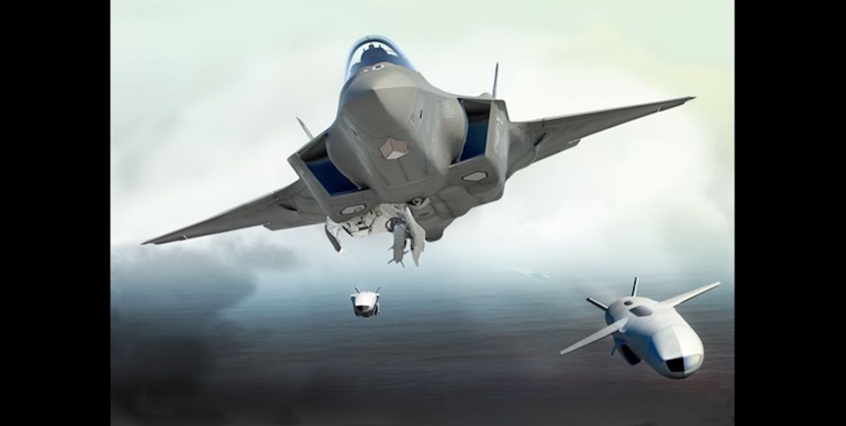 ▲F-35戰機發射聯合打擊飛彈（JSM）想像圖。（圖／翻攝自kongsberg網站）