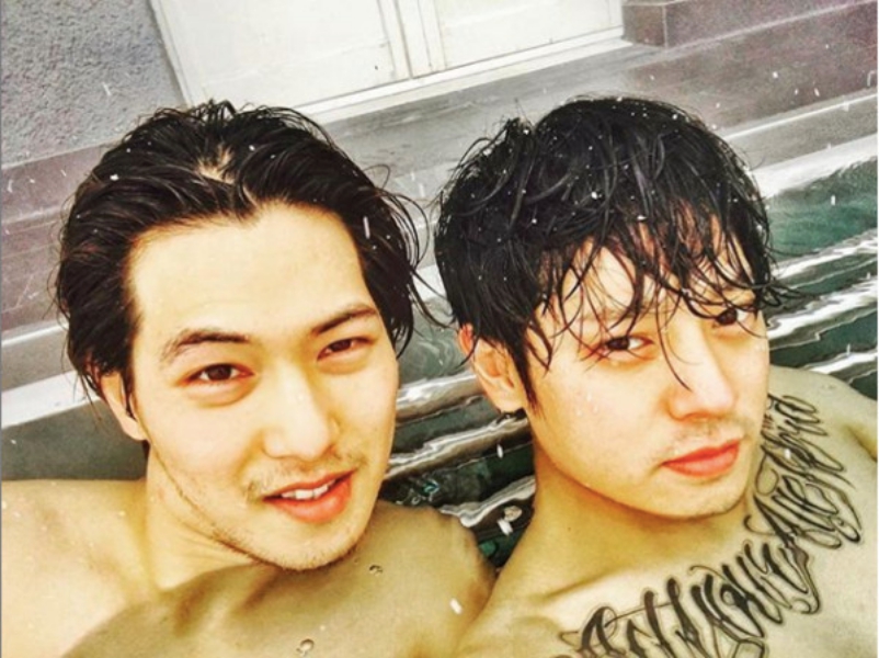 ▲李宗泫（左）是「淫片群組」第五位成員。（圖／IG）