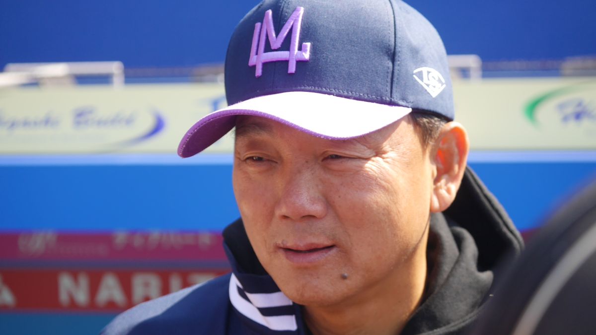 Lamigo桃猿隊總教練洪一中。（圖／吳政紘攝）