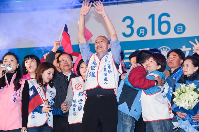 ▲高雄市長韓國瑜頻被點名參選 2020 總統大選。（圖／記者陳明安攝，2019.03.15）