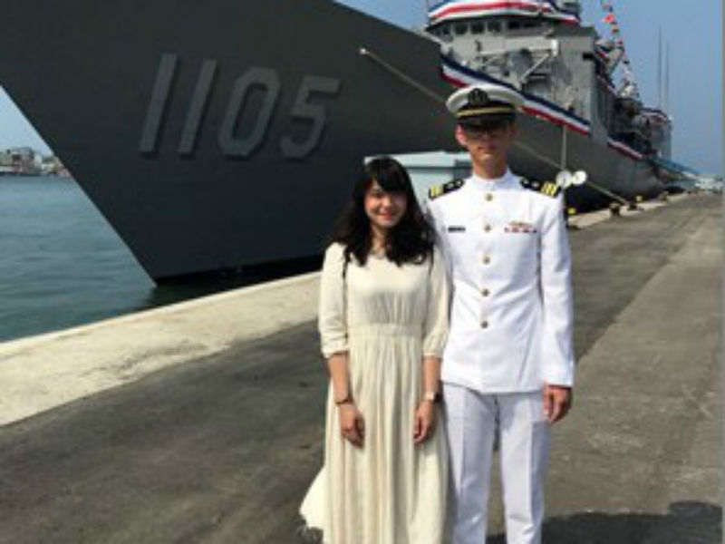 林克謚考上船副，薪水上看13萬至15萬元。（圖／航港局提供）