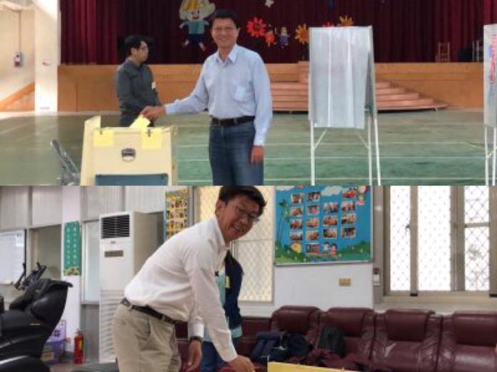 ▲立委補選決戰日，台南選區藍綠陣營都傳有違反《選罷法》的「舉動」。