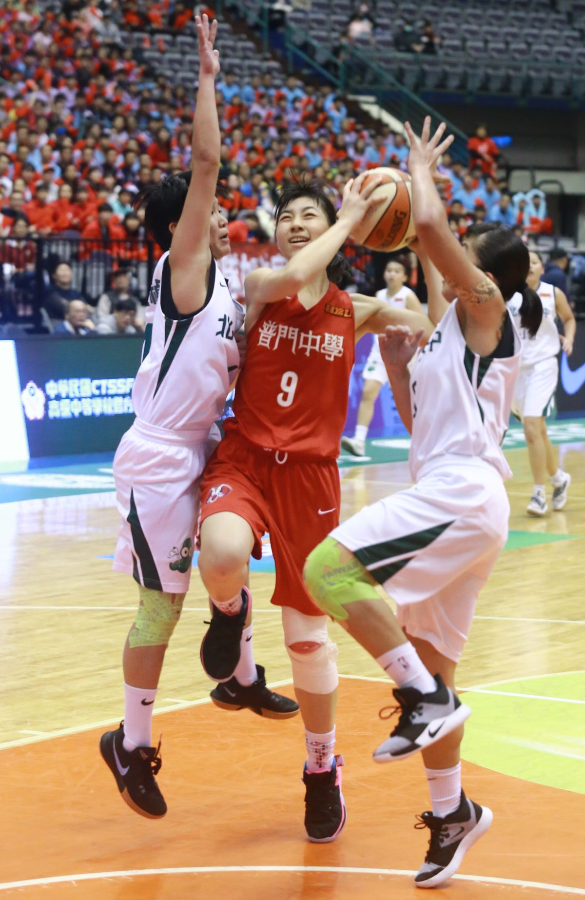 ▲HBL女子組季軍戰，普門中學vs.北一女中。普門中學陳芷英。（圖／記者葉政勳攝 , 2019.03.17）