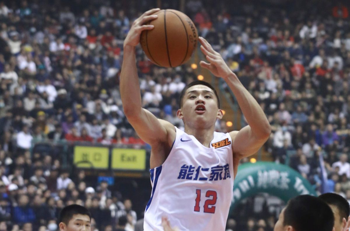 ▲HBL男子組冠軍戰，能仁家商vs.南山高中。能仁家商林彥廷。（圖／記者葉政勳攝 , 2019.03.17）