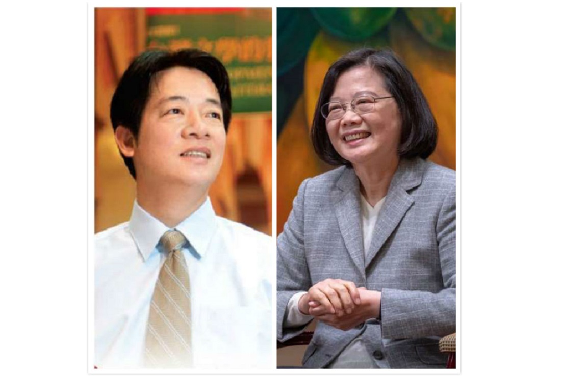 ▲民進黨今（ 18 ）日展開總統大選黨內初選登記，前行政院長賴清德今將前往黨中央登記。（合成圖／賴清德臉書、總統府提供）