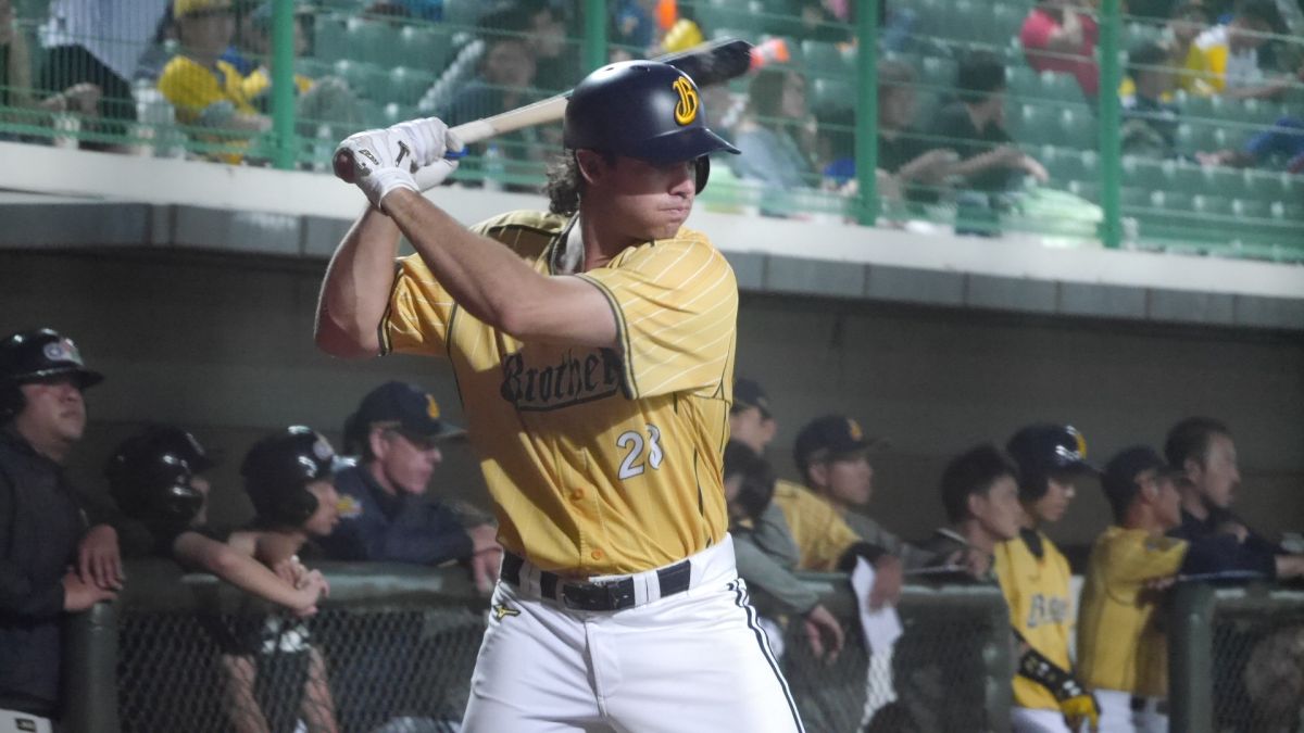 ▲前中信兄弟洋砲艾銳克。（圖／吳政紘攝）