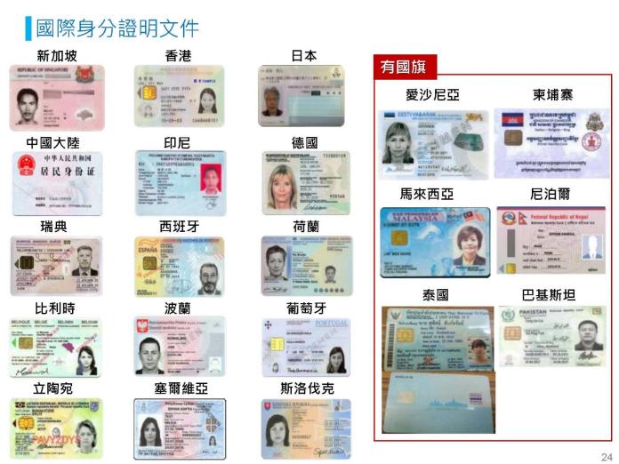 ▲內政部19日表示，許多國家的身分證上也沒有放國旗。（圖／內政部提供, 2019.3.19）