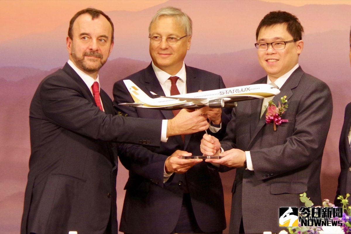 ▲星宇航空今（ 19 ）日 Airbus 空中巴士簽約，外界猜測棄波音轉向空中巴士懷抱的原因，是因為不想把飛機交給長榮維修，董事長張國煒澄清。（圖／記者陳致宇攝, 2019.03.19）