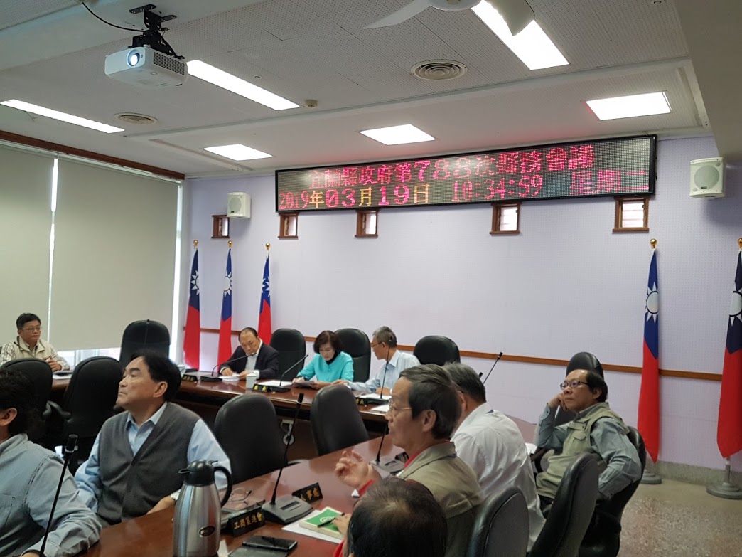 ▲宜蘭縣長林姿妙在縣務會議當中表示，以「宜蘭媽祖蔭台灣」為主題的宜蘭媽祖文化節活動，是縣內重大活動，希望藉此行銷宜蘭各鄉鎮文化觀光。（圖／記者李清貴攝,2019.3.19)