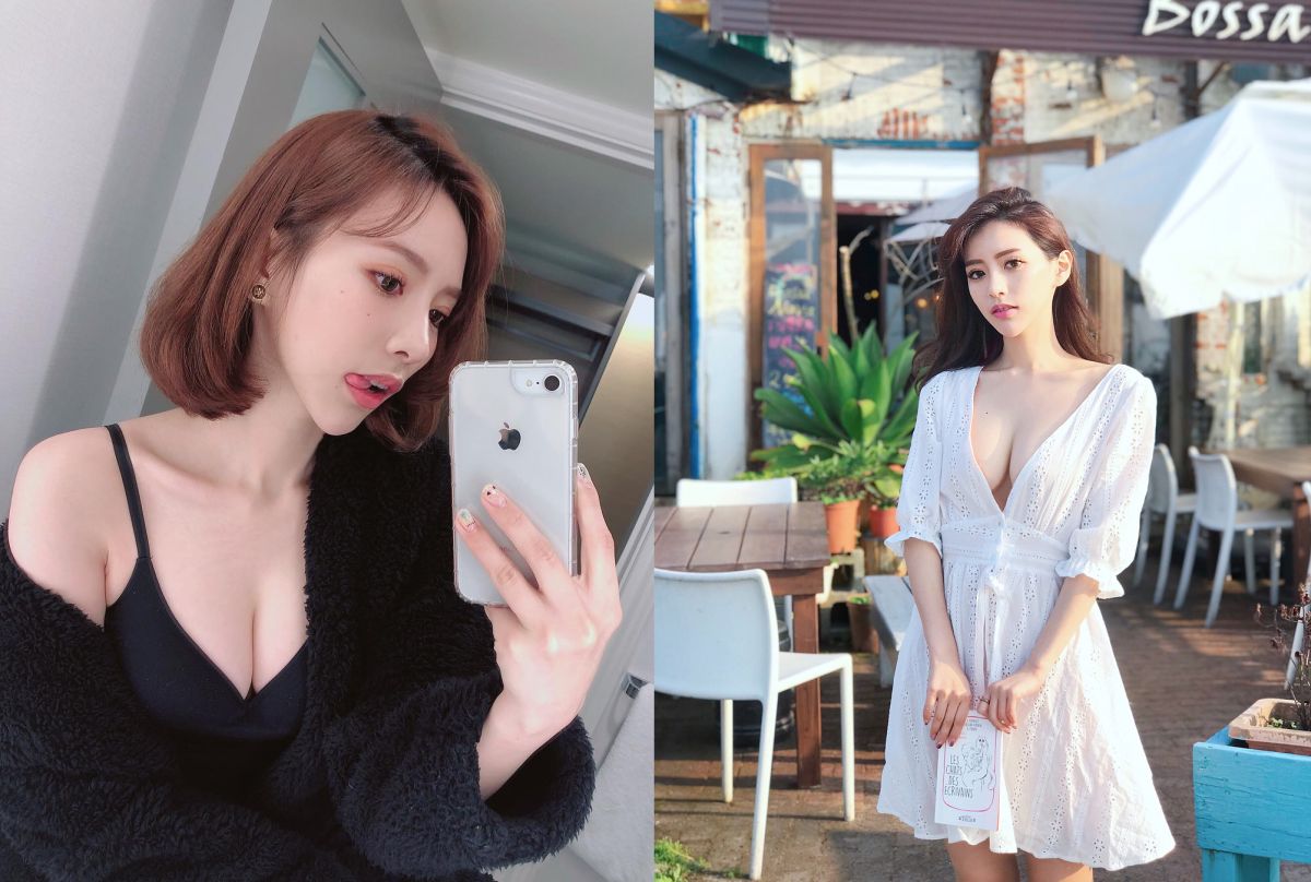 ▲正妹空姐曬白皙長腿+傲人雪乳　「真人版娜美」迷倒8萬人（圖／翻攝自IG, 2019.03.19）