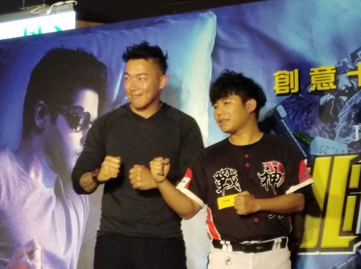 郭泓志參加電影特映會。（圖／黃建霖攝）