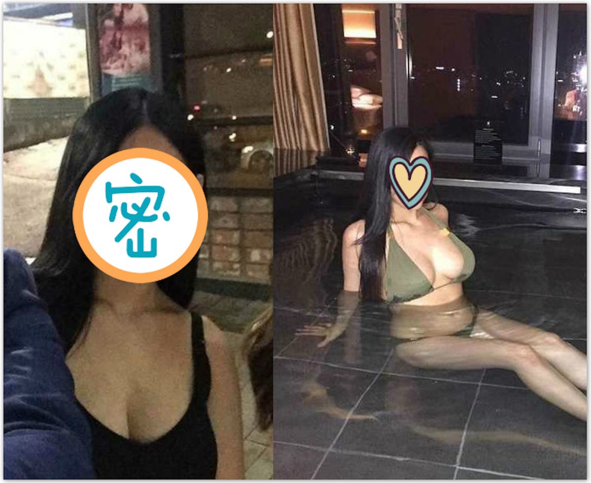 ▲一名辣媽身著比基尼抱著孩子入浴，豐滿雪乳呼之欲出，性感樣貌讓網友不禁瘋喊「求門！」（圖／翻攝自 PTT ）