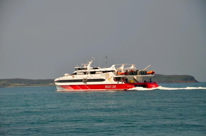 全新高速客輪雲豹號試航　體驗布袋馬公準郵輪行程
