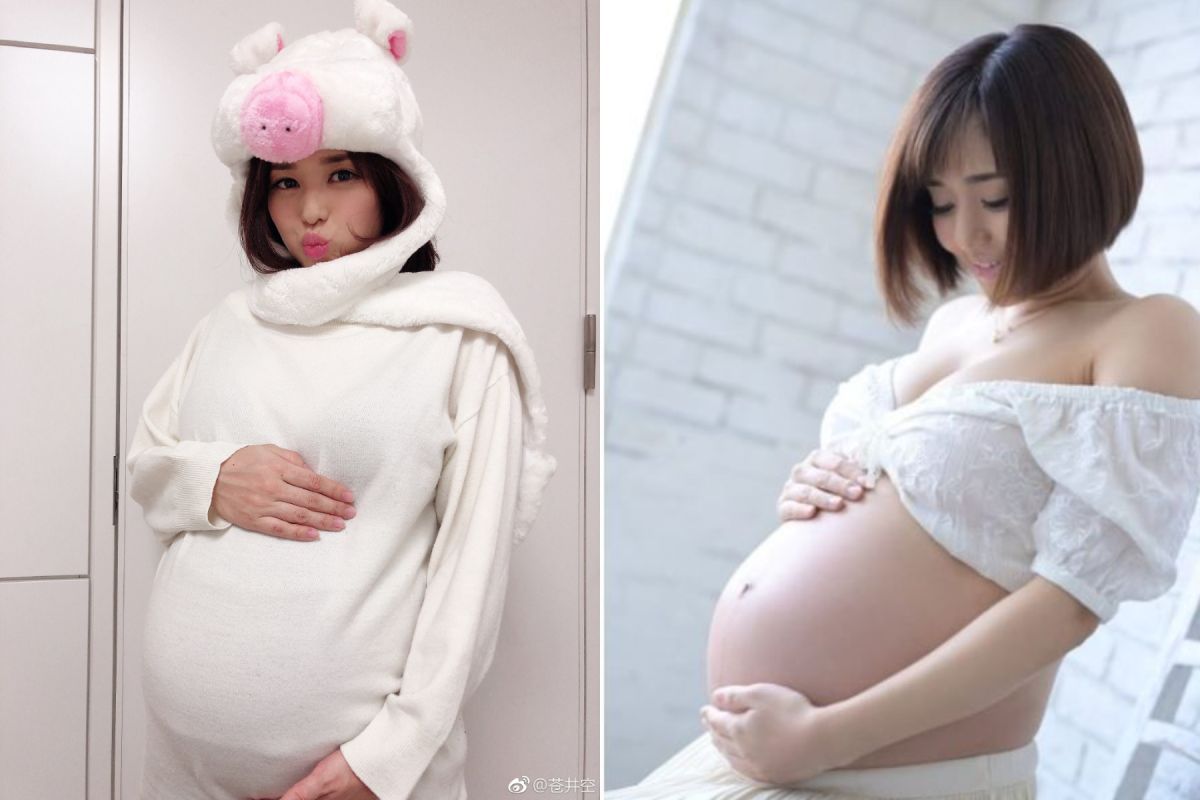 ▲蒼井空即將卸貨。（圖 / 翻攝微博）

