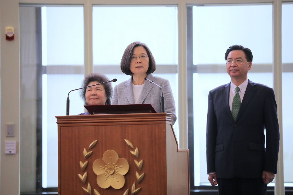 蔡英文總統三月出訪友邦「海洋民主之旅」。( 圖 / 總統府提供 )
