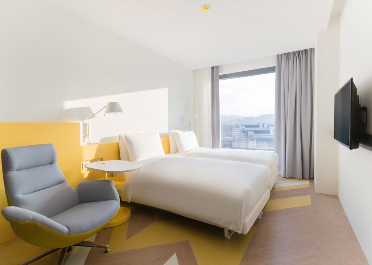 ▲台北市政府積極推動東區門戶計畫，老爺酒店集團旗下品牌「南港老爺行旅」 21 日開幕。（圖／南港老爺行旅）